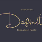 Dasmita Font Poster 1