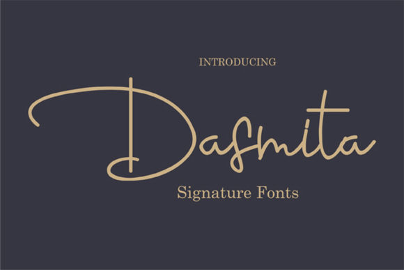 Dasmita Font Poster 1