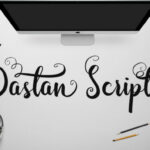 Dastan Script Font Poster 1
