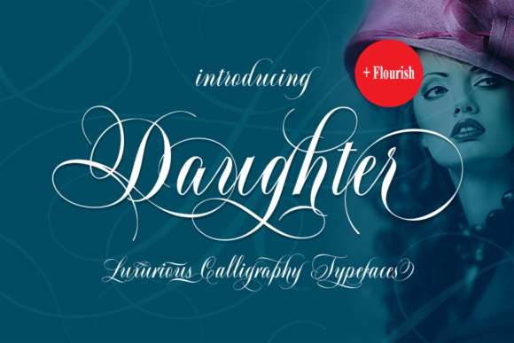 Daughter Script Font Poster 1