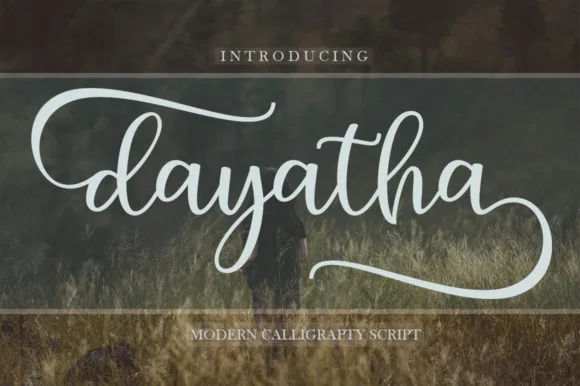 Dayatha Font Dayatha Font Poster 1