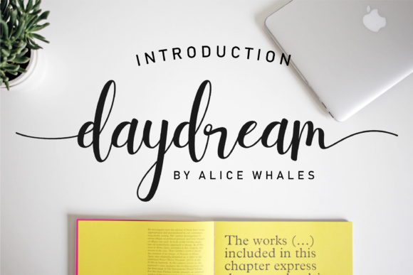 Daydream Font Poster 1