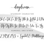 Daydream Font Poster 7