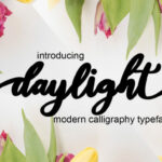 Daylight Font Poster 1