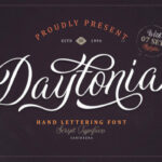 Daytonia Font Poster 1