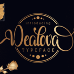 Dealova Font Poster 1