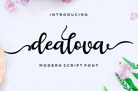 Dealova Script Font