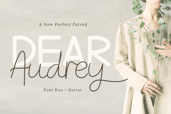 Dear Audrey Font Poster 1
