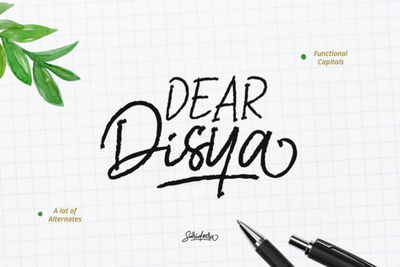 Dear Disya Font