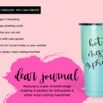 Dear Journal Font Poster 2