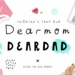 Dearmom and Deardad Font Poster 1