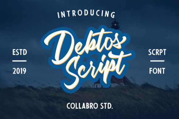 Debtos Font Poster 1