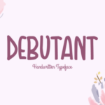 Debutant Font Poster 1