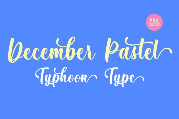 December Pastel Font