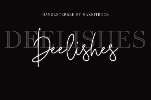 Deelishes Font