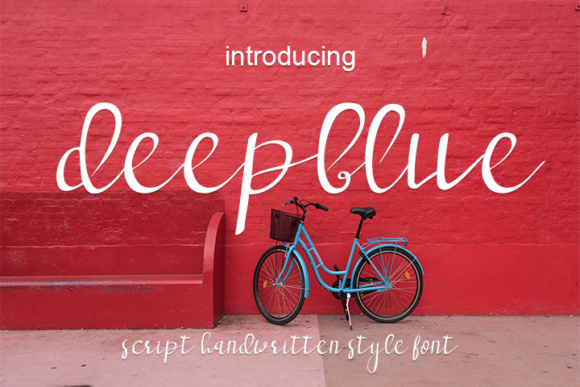 Deepblue Font