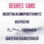 Degres Duo Font Poster 9