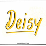 Deisy Font Poster 1