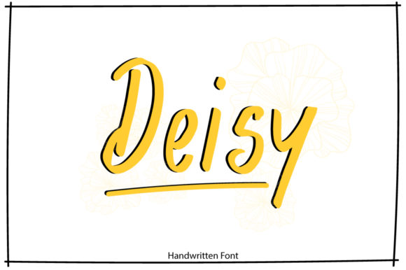 Deisy Font Poster 1