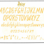 Deisy Font Poster 7