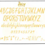 Deisy Font Poster 7