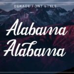 Dekade Font Poster 6