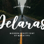 Delaras Font Poster 1