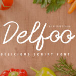 Delfoo Font Poster 1