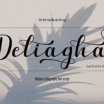 Deliagha Font Poster 1