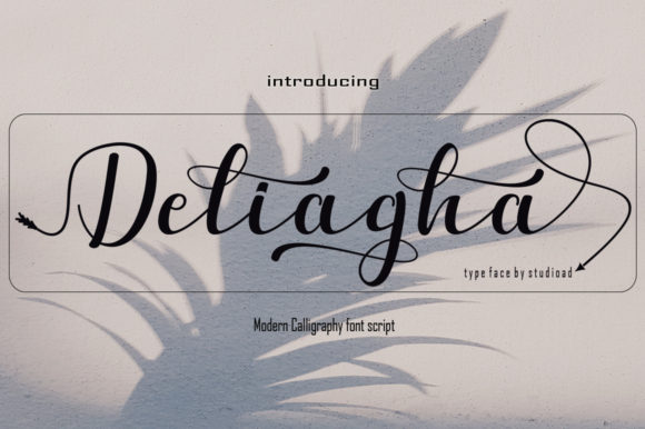 Deliagha Font Poster 1