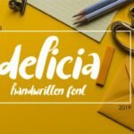 Delicia Font Poster 1