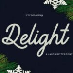 Delight Font Poster 1