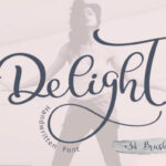 Delight Font Poster 1