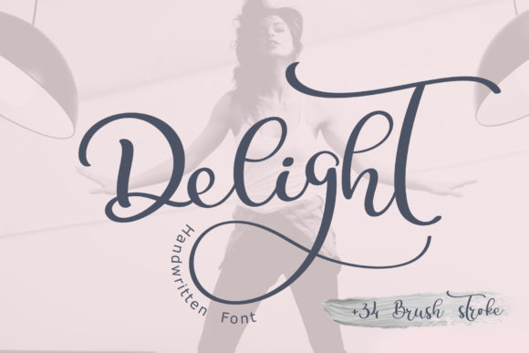 Delight Font Poster 1