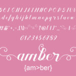 Delight Calligraphy Font Poster 3