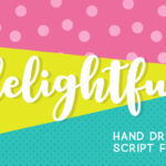 Delightful Font Poster 1