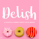 Delish Font Poster 1