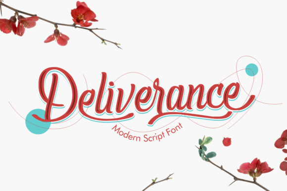 Deliverance Font Poster 1