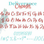 Deliverance Font Poster 8