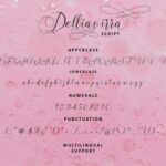 Delliavirra Font Poster 5