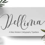 Dellima Font Poster 1