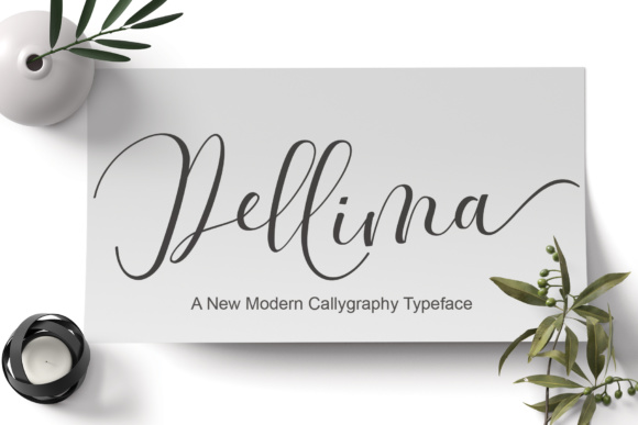 Dellima Font Poster 1