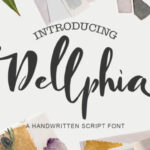 Dellphia Font Poster 1