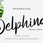 Delphina Font Poster 1