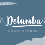 Delumba Font Poster 1