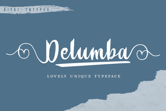 Delumba Font Poster 1