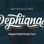 Dephiana Font Poster 1