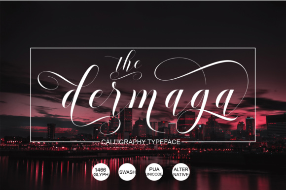 Dermaga Font Poster 1