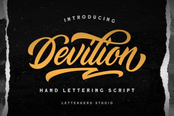 Devilion Font Poster 1