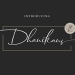 Dhanikans Font Poster 1